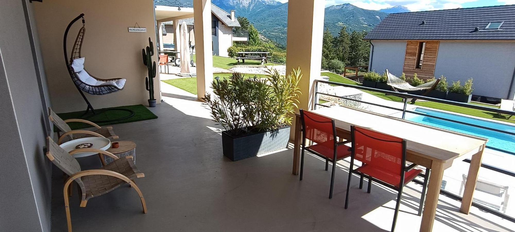 Chambre Vue Lac Av Piscine Prunières 외부 사진